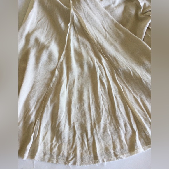 NEW Zara X Renewcell Ecru Corset Sundress Viscose Maxi Long Strappy Dress M - Picture 14 of 16